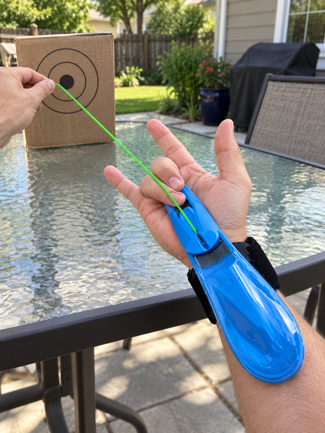 Lifestyle illustration: ZipFlash™ Light-Up Wristband Toy